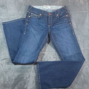 Ariat Jeans Womens 30s (measures 32x31) Vicky Real Denim Boot Cut Jeans 10040798